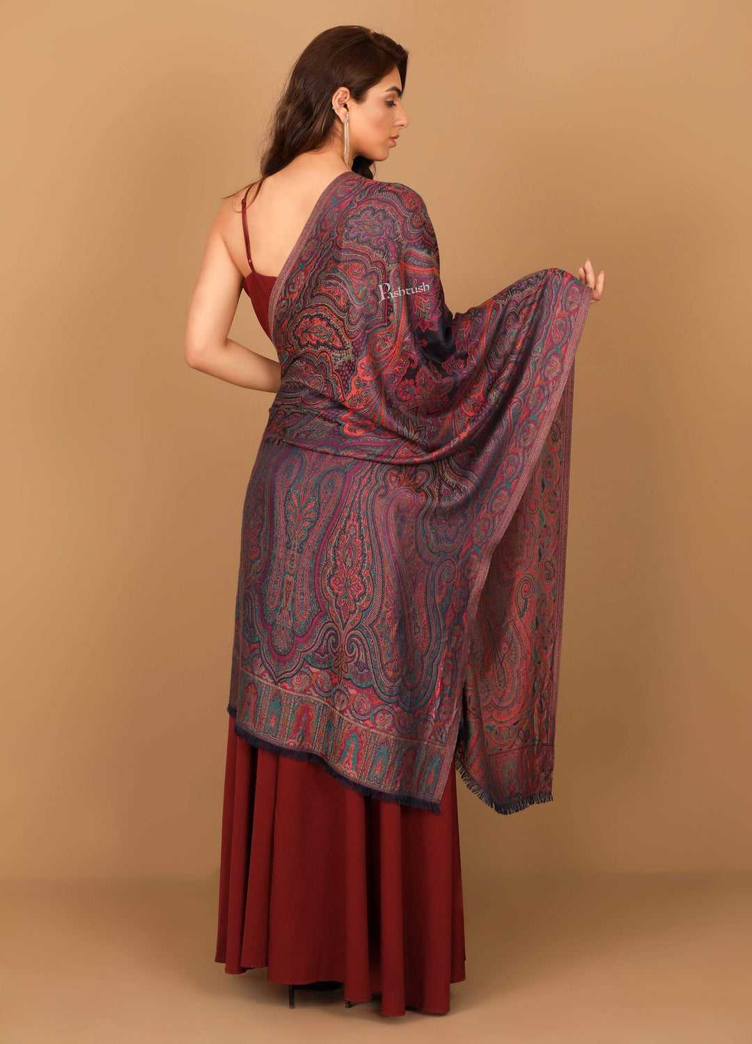 Pashtush Gift Set of Bamboo Scarf with Phool Star Diya, Premium Gift Box Packaging - Image 8
