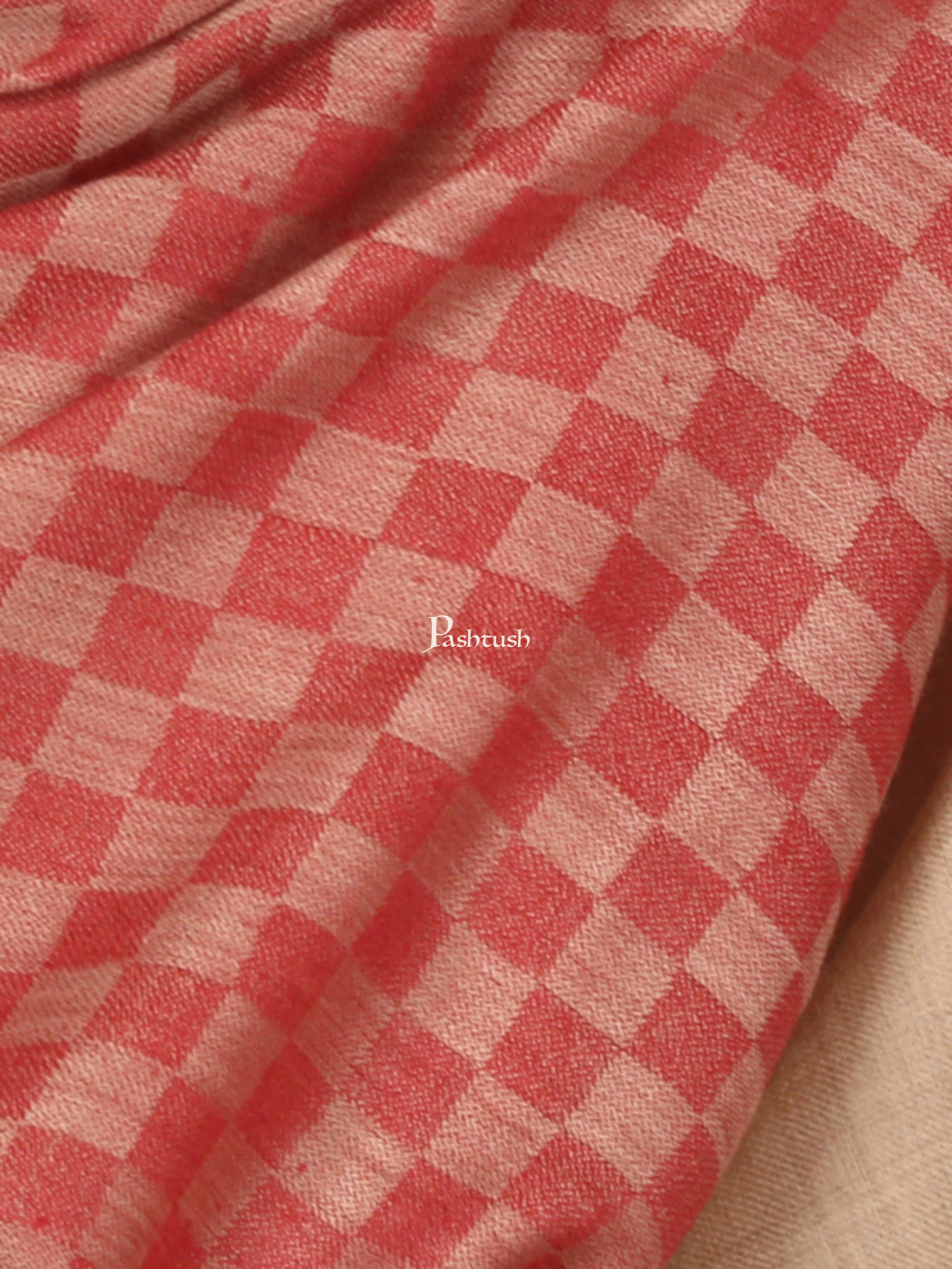 Pashtush His And Her Gift Set Of Checkered Stoles With Premium Gift Box Packaging, Black and Maroon - Image 14