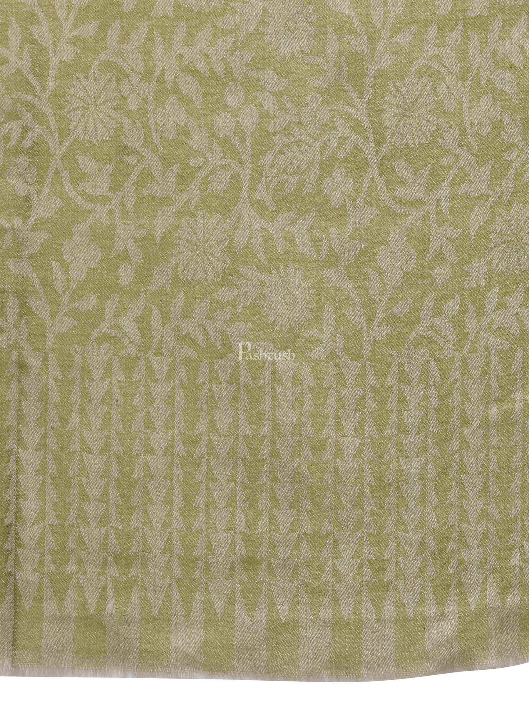 Pashtush His And Her Set Of Fine Wool Stoles, Premium Gift Box Packaging, Purple and Green - Image 11
