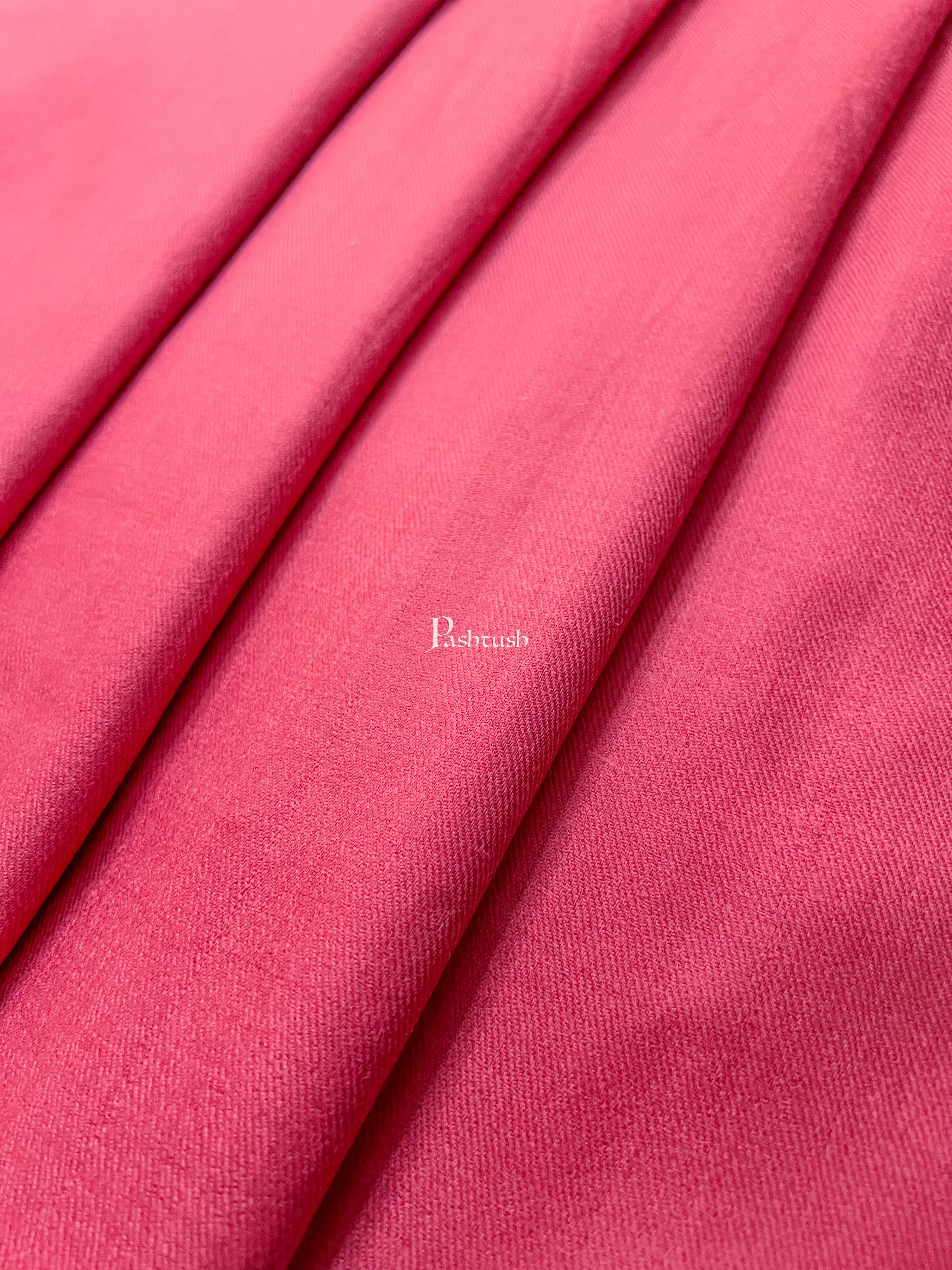 Pashtush His And Her Set Of Mens Fine Wool Stole and Womens Bamboo Stole, Premium Gift Box Packaging, Pink and Multicolour - Image 11