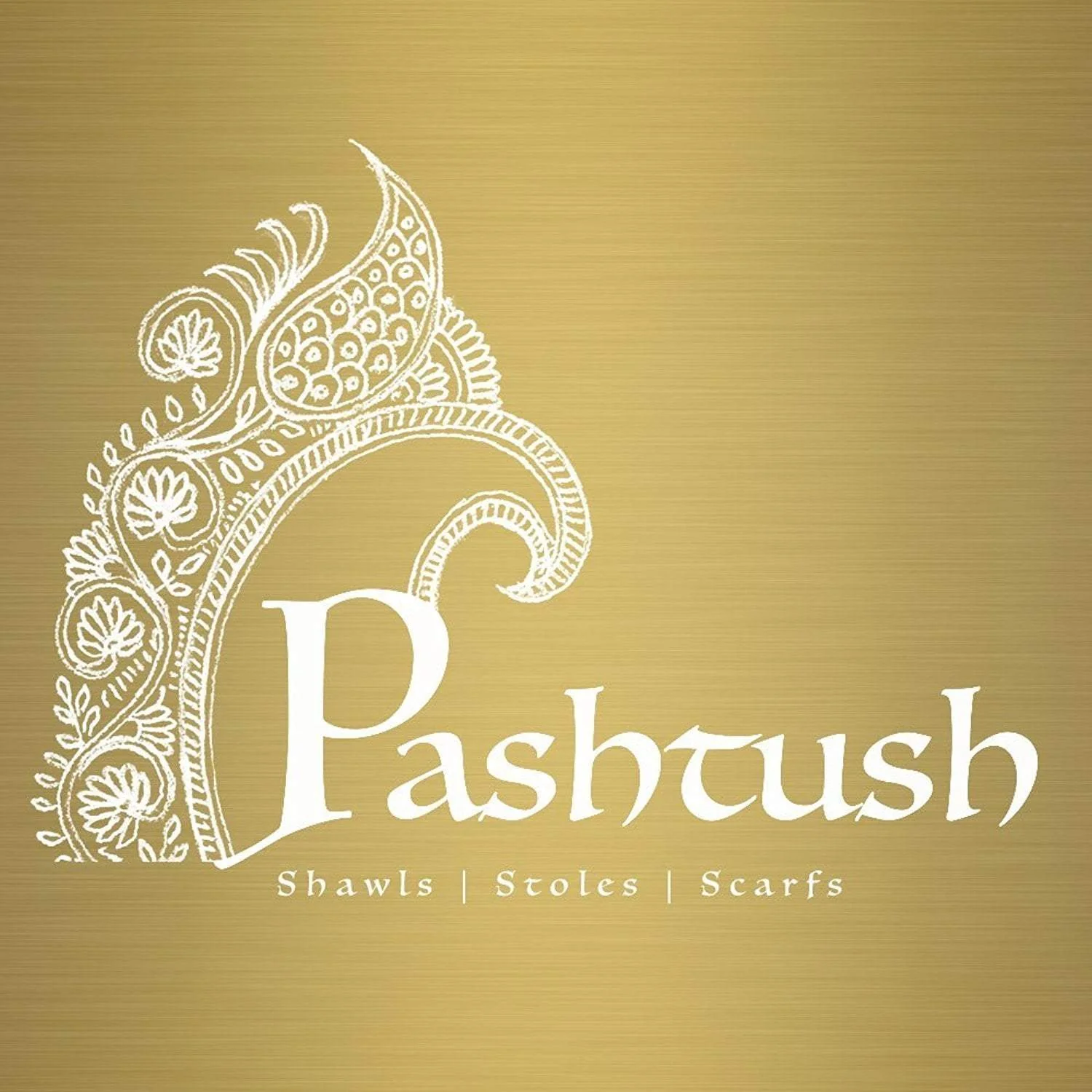 Pashtush Mens Fine Wool Jacquard Scarf - Rich Black - Image 7