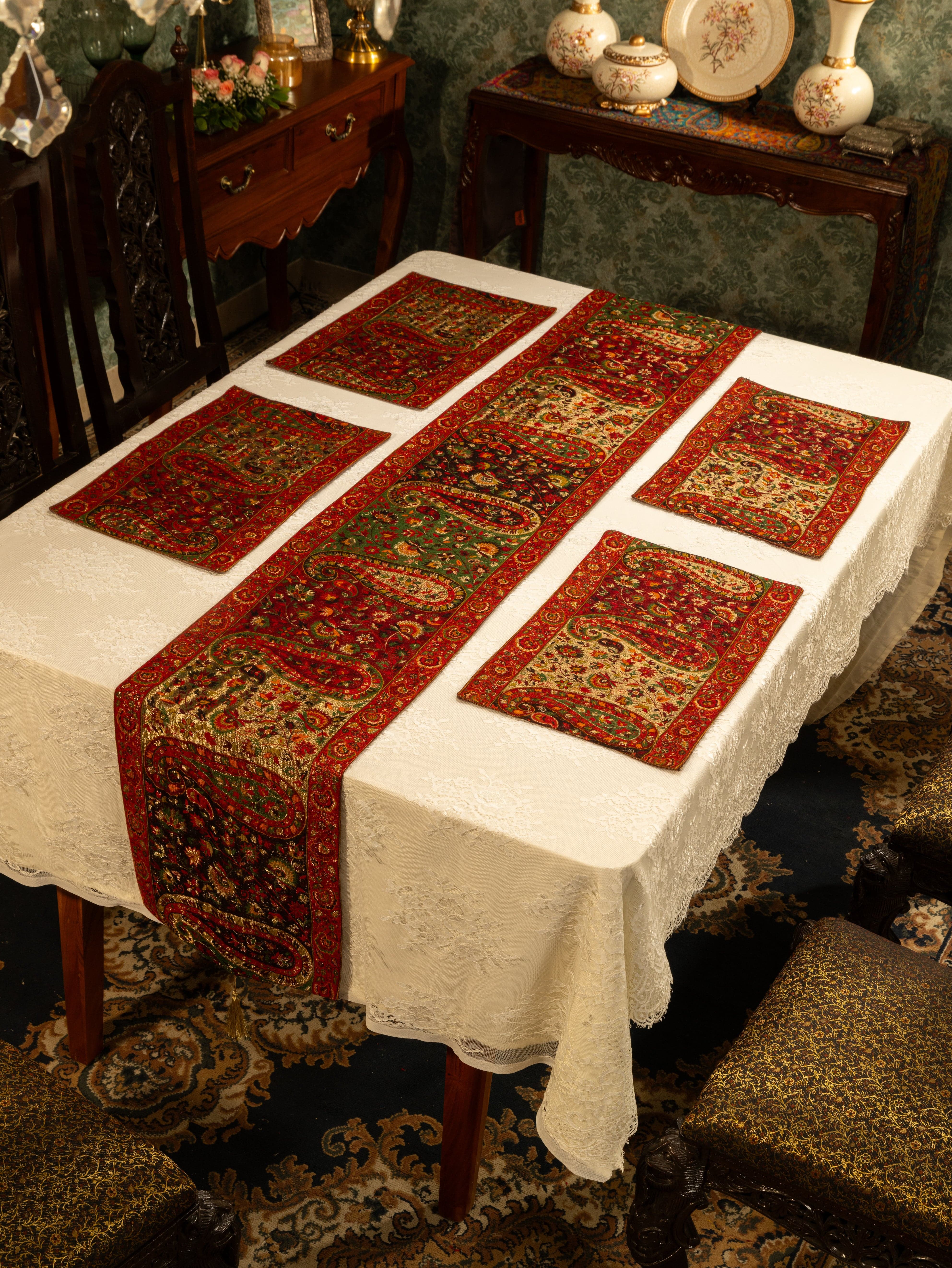 Pashtush Luxury Table Mats, Twilight Collection, Multicolour (Mats Only) - Image 3