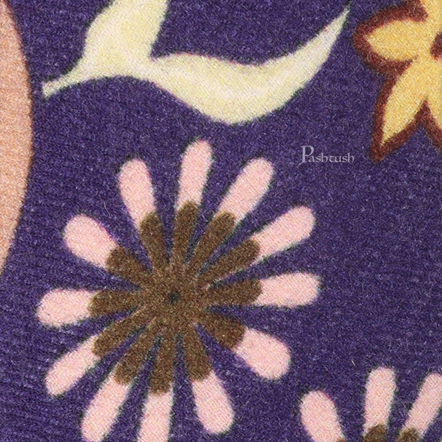 Pashtush mens 100% Pure Wool with Woolmark Certificate tie, Printed design, Multicolour - Image 8