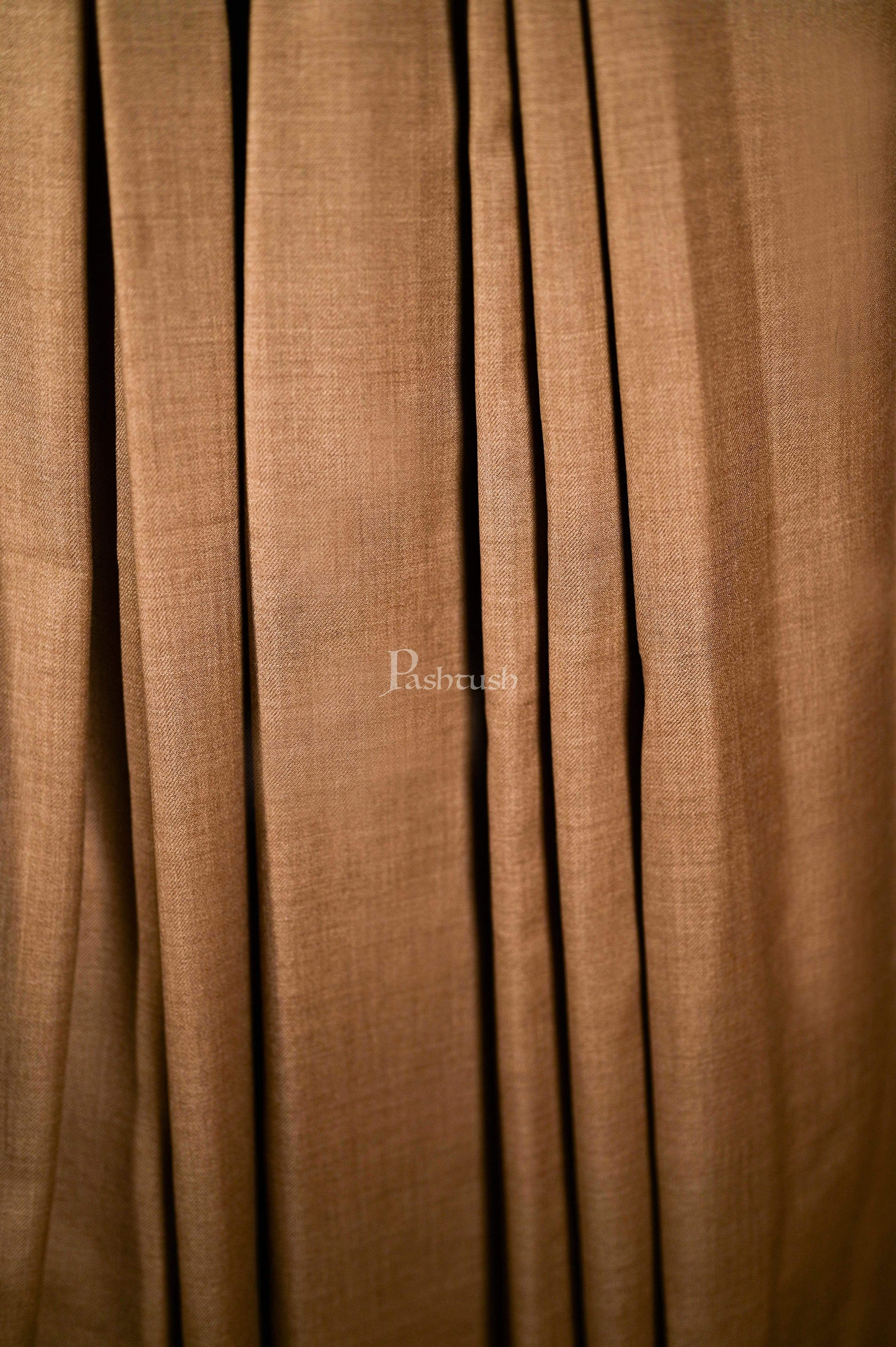 Pashtush Mens Pure Wool Full Size Shawl, Fine Count-Thick Weave. (Woolmark Certified) - Image 2