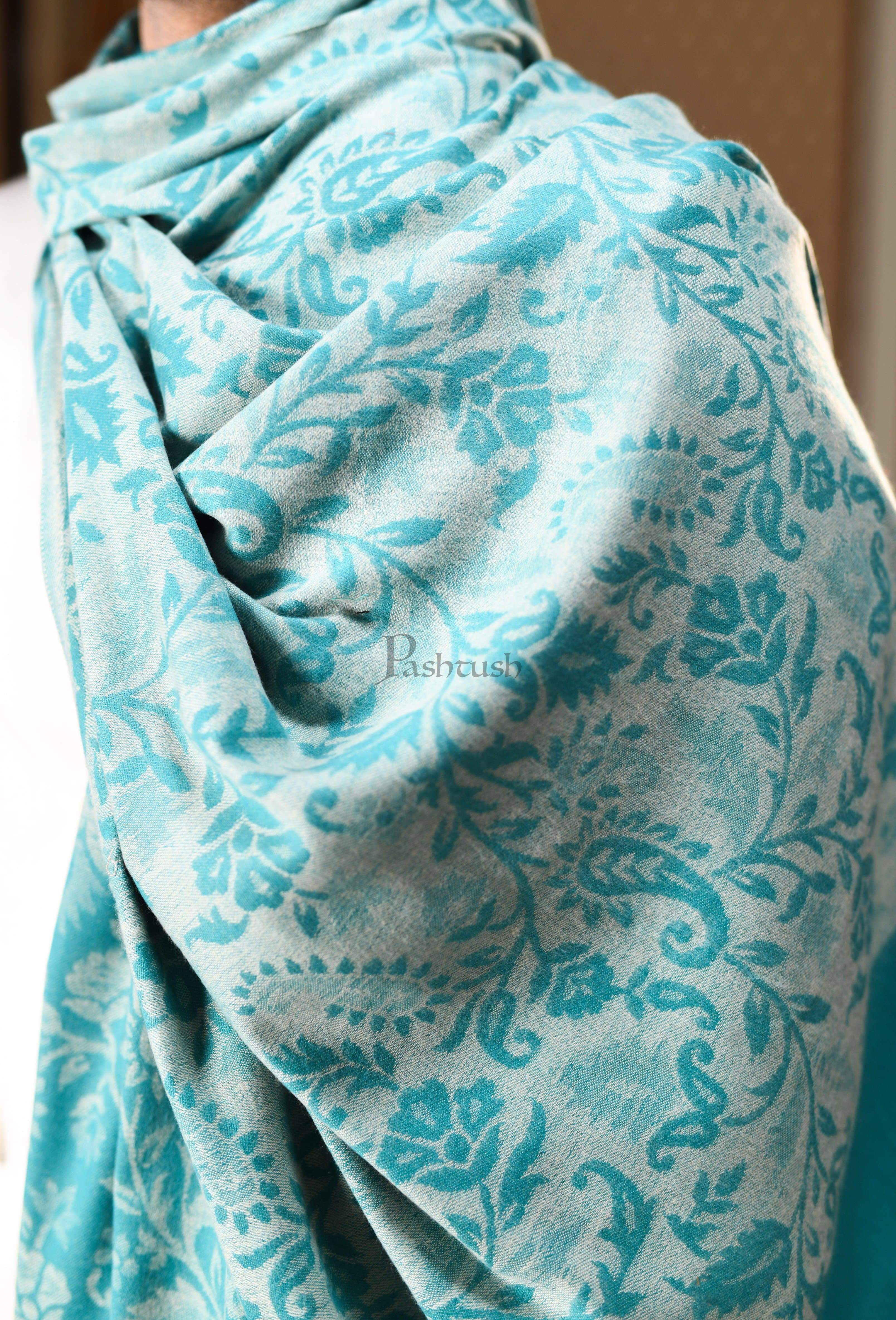 Pashtush Mens Soft fine wool Stole, Thick And Warm - Image 2