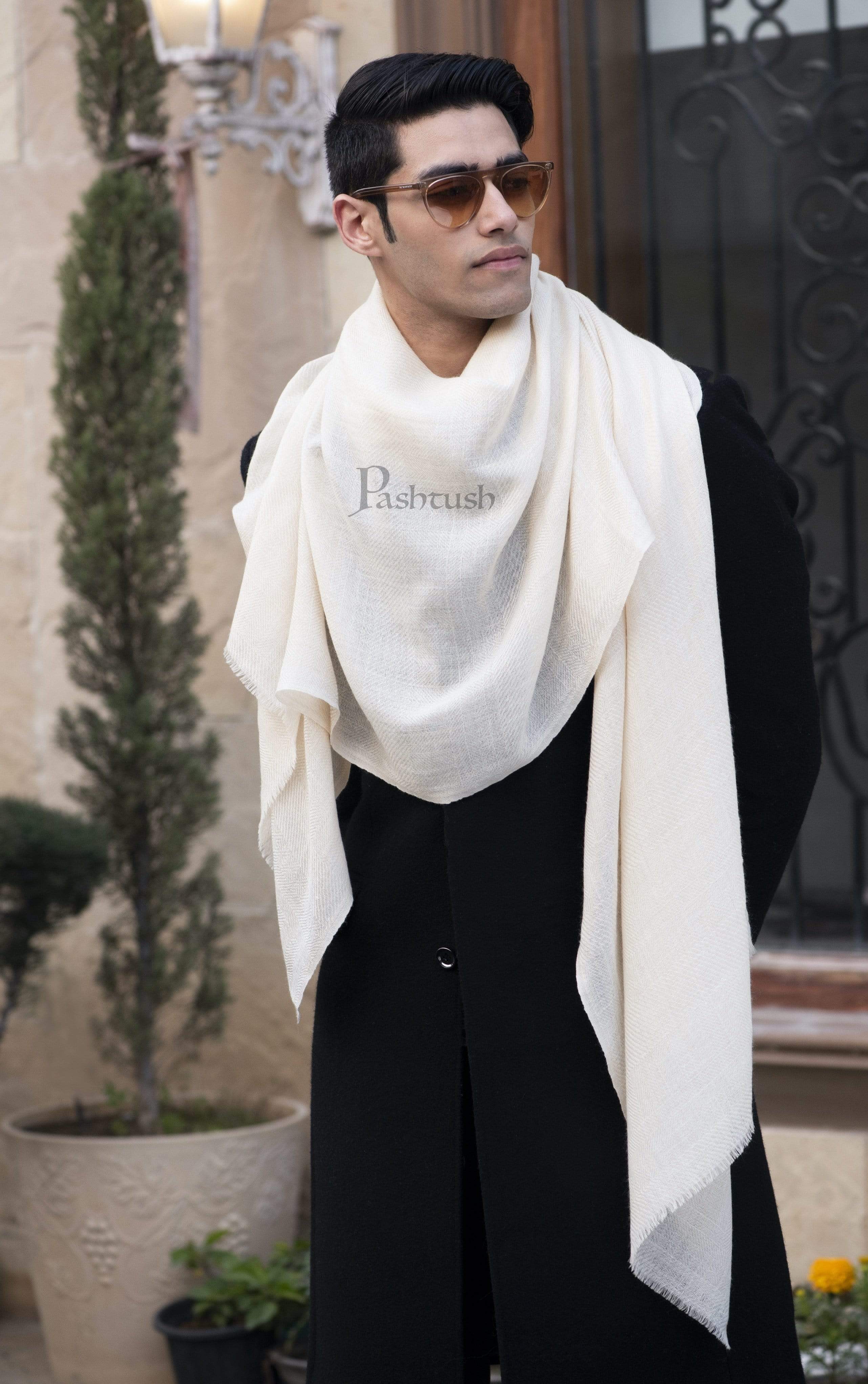 Pashtush Mens Softest Cashmere Scarf, Extra Soft, Warm And 100% Pure - Image 3