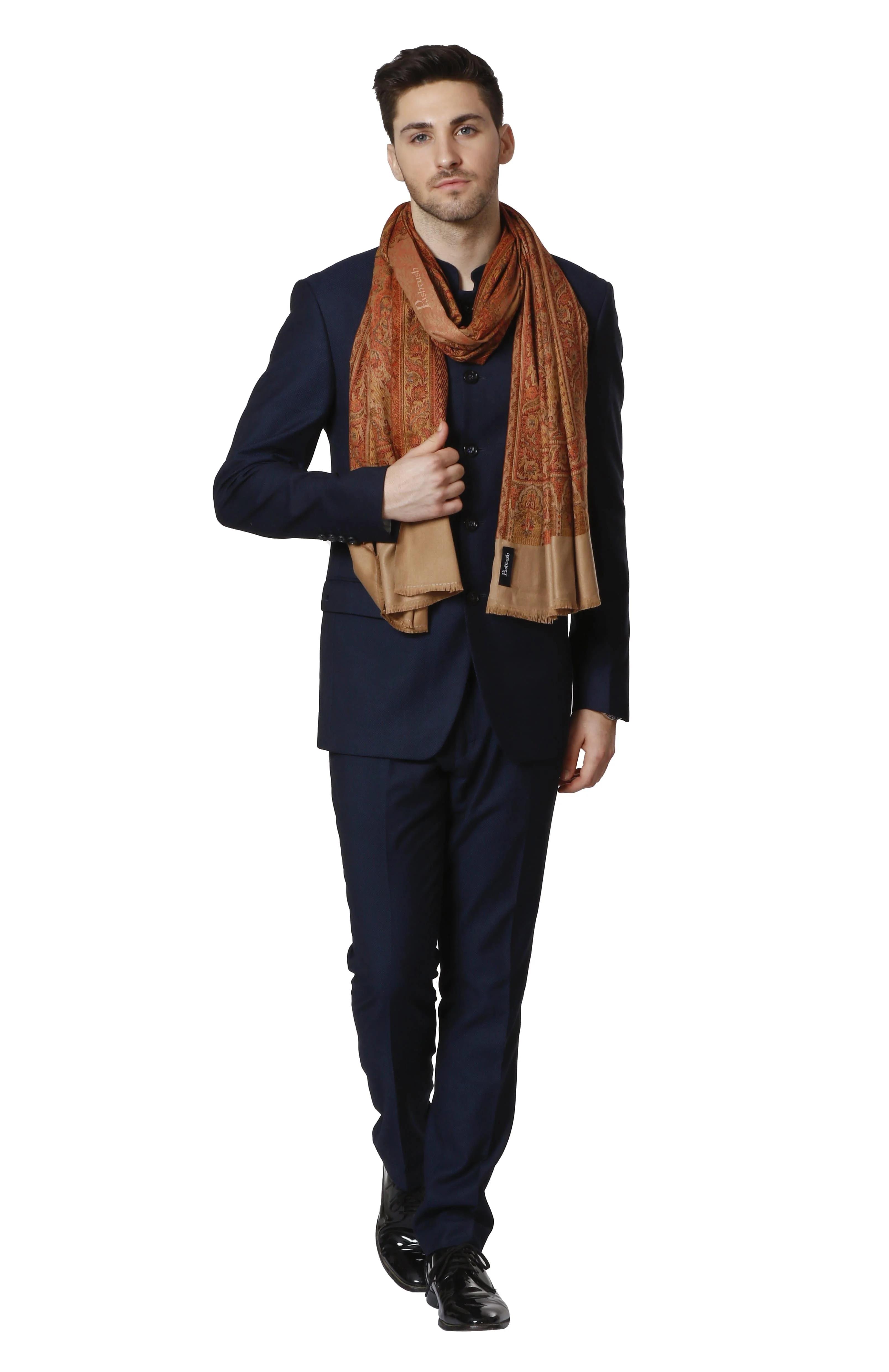 Pashtush Mens Ethnic Stole - Image 2