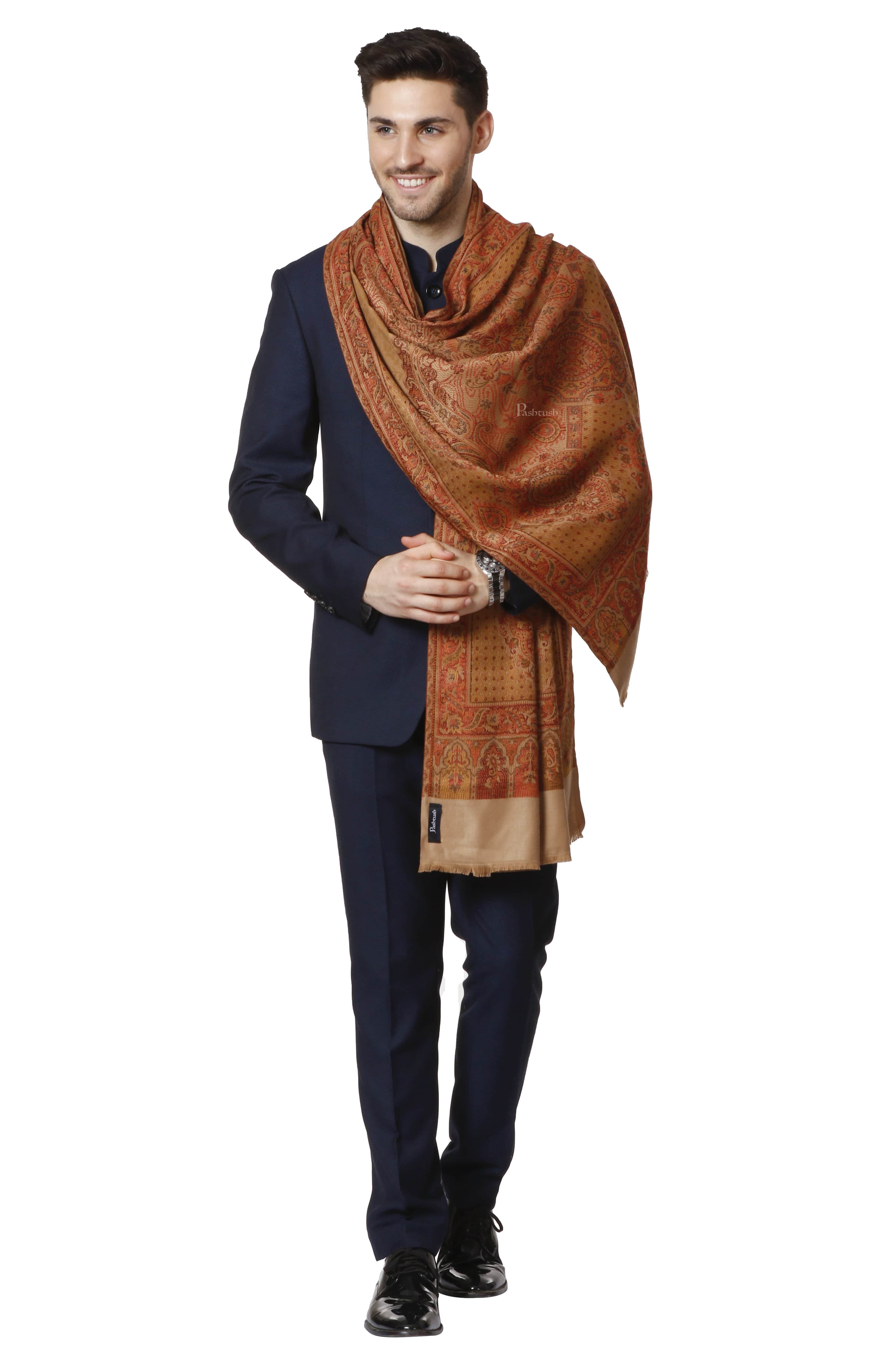 Pashtush Mens Ethnic Stole - Image 6