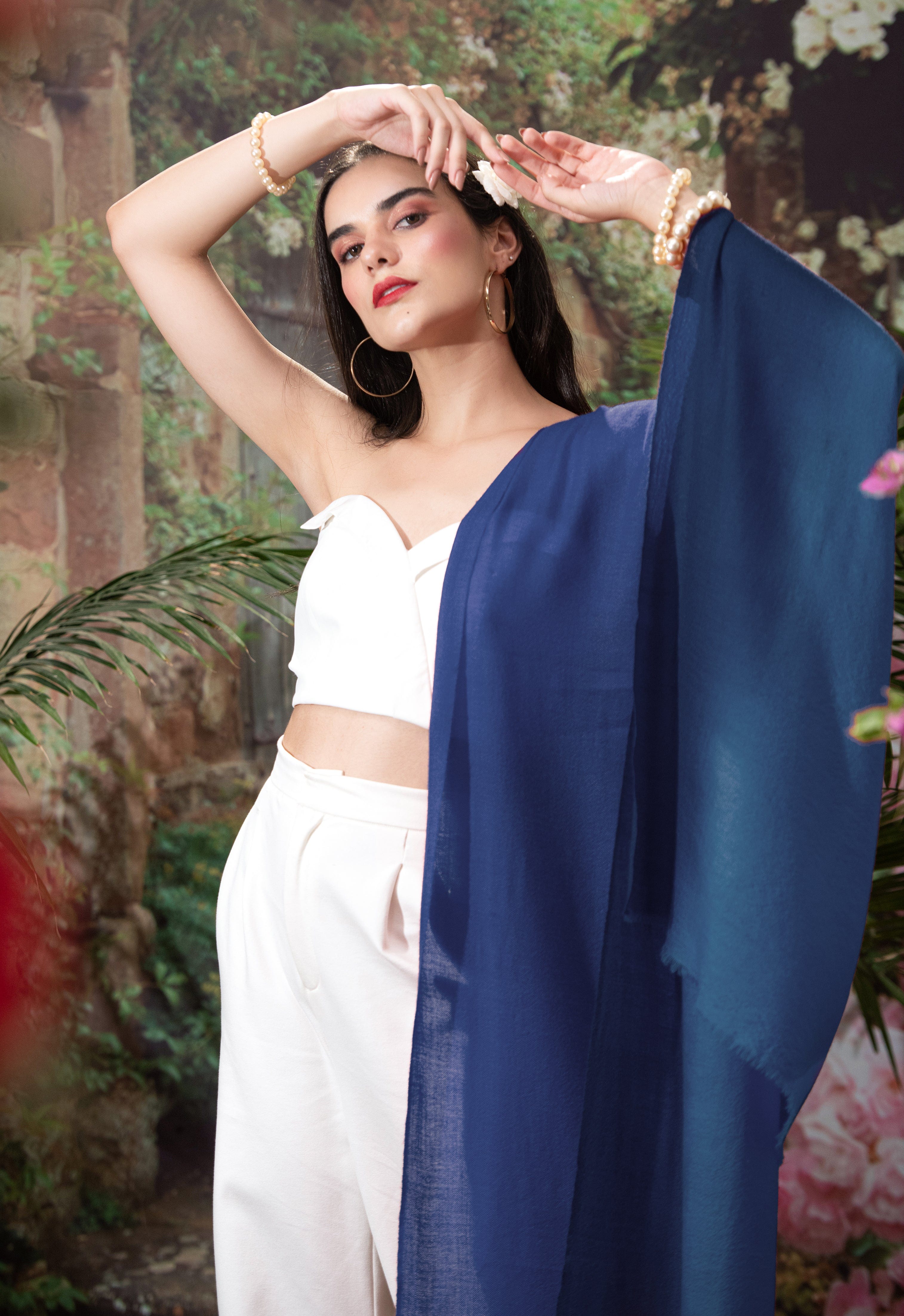 Pashtush Pure Cashmere Ombre Stole, Premium Extra Soft and Warm - Image 4