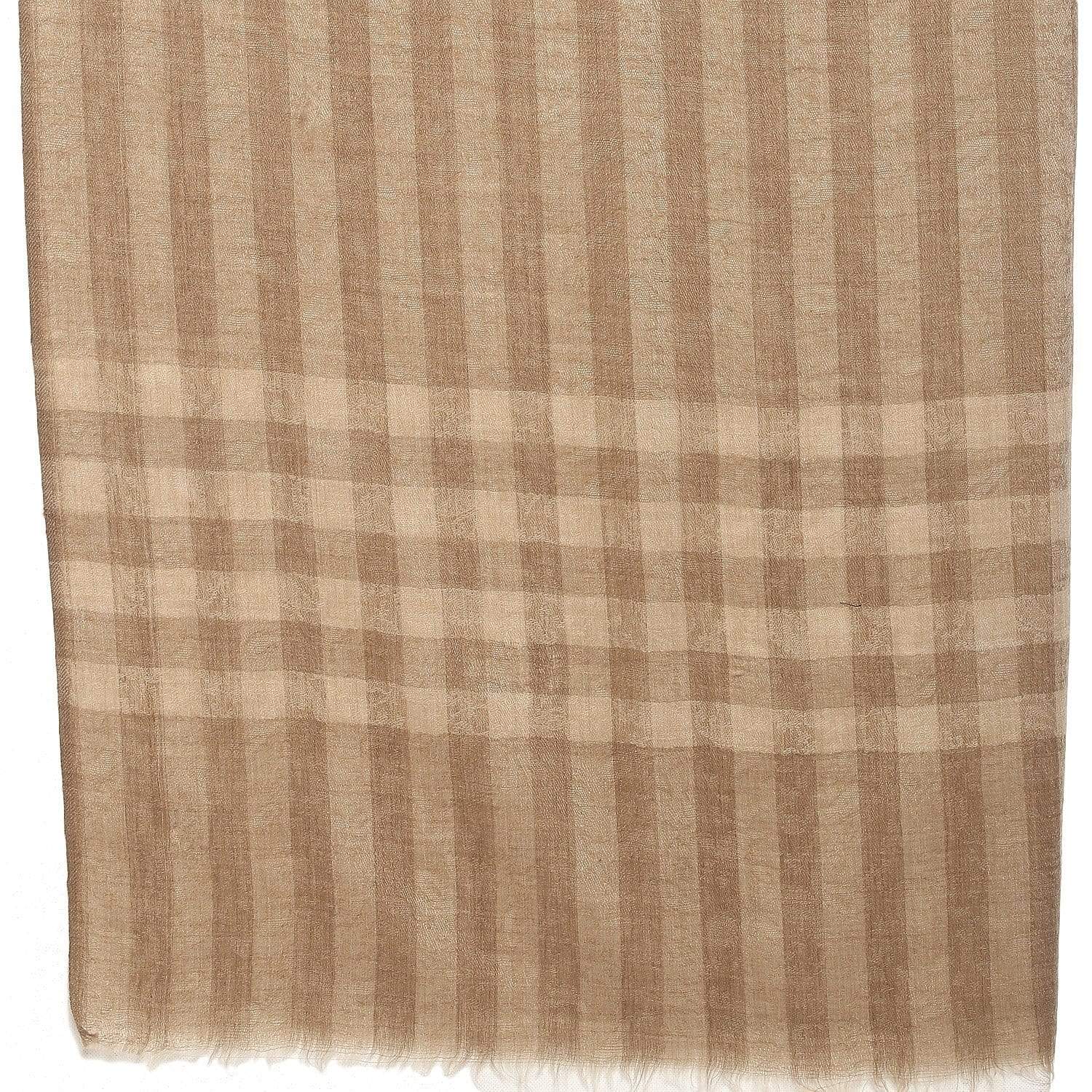 Pashtush Womens Checkered Self Shawl, In Extra Soft Fine Wool, Large Size - Image 5