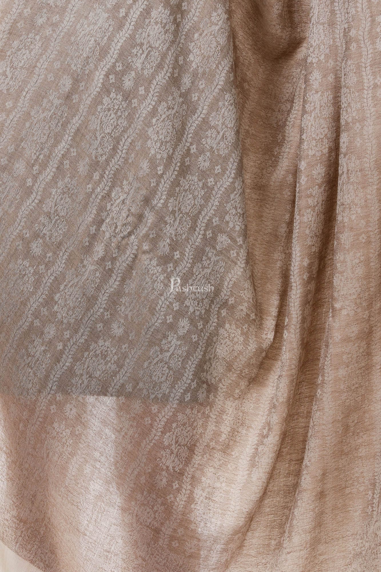 Pashtush Womens Fine Wool Shawl, Cedar - Image 2