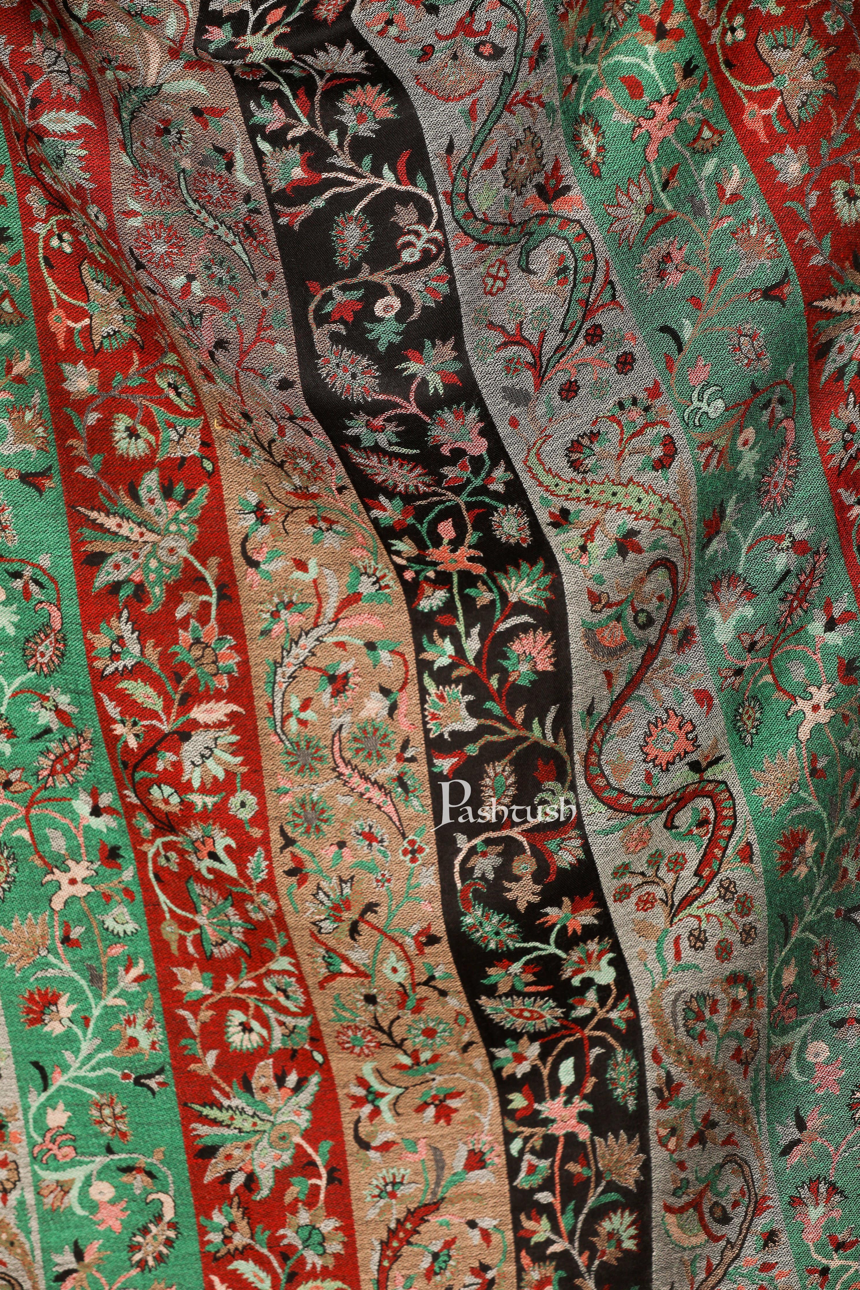 Pashtush Women'S Ethnic Design, Soft Bamboo Scarf, Casual Stoles, Wraps - Image 2