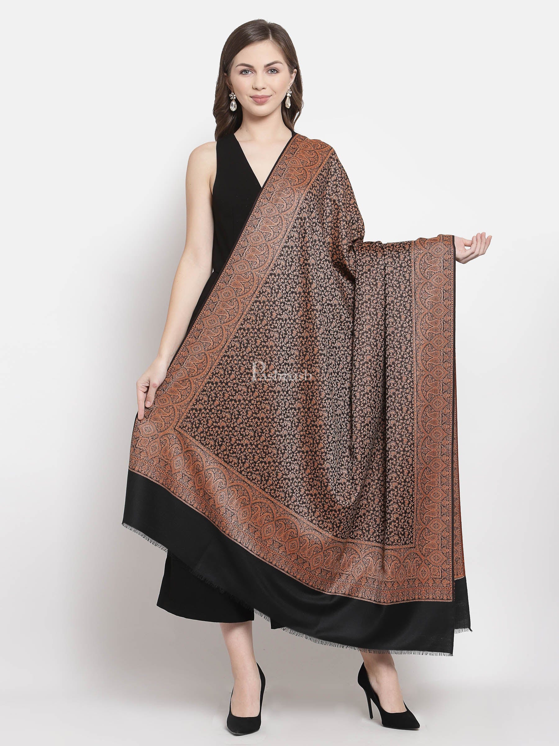 Pashtush Women'S Shawl, Faux Pashmina Design