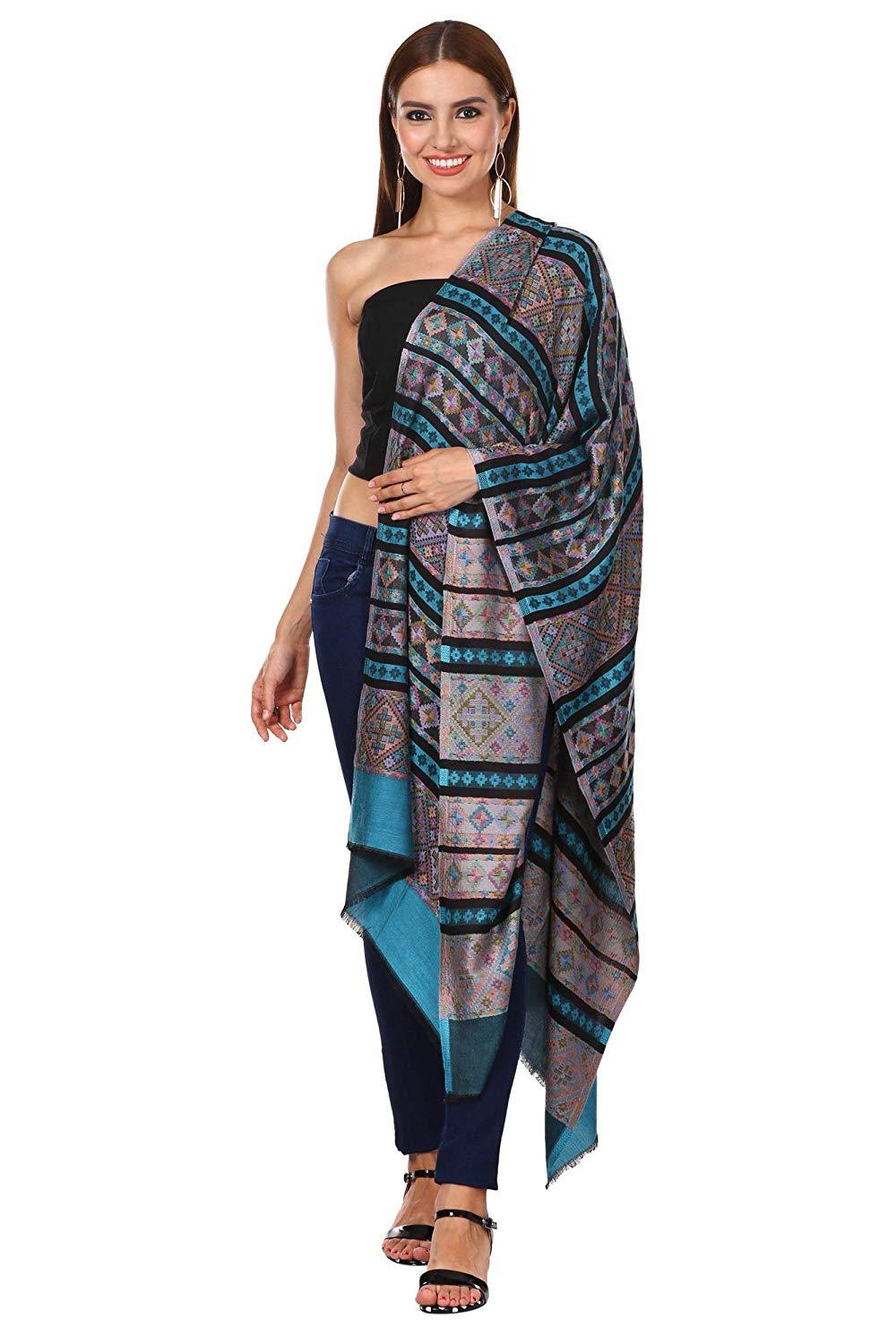 Pashtush Women'S Aztec Design, Soft Bamboo Scarf, Casual Shawls, Stoles, Wraps, Aztec Collection (Soft Bamboo) - Image 5