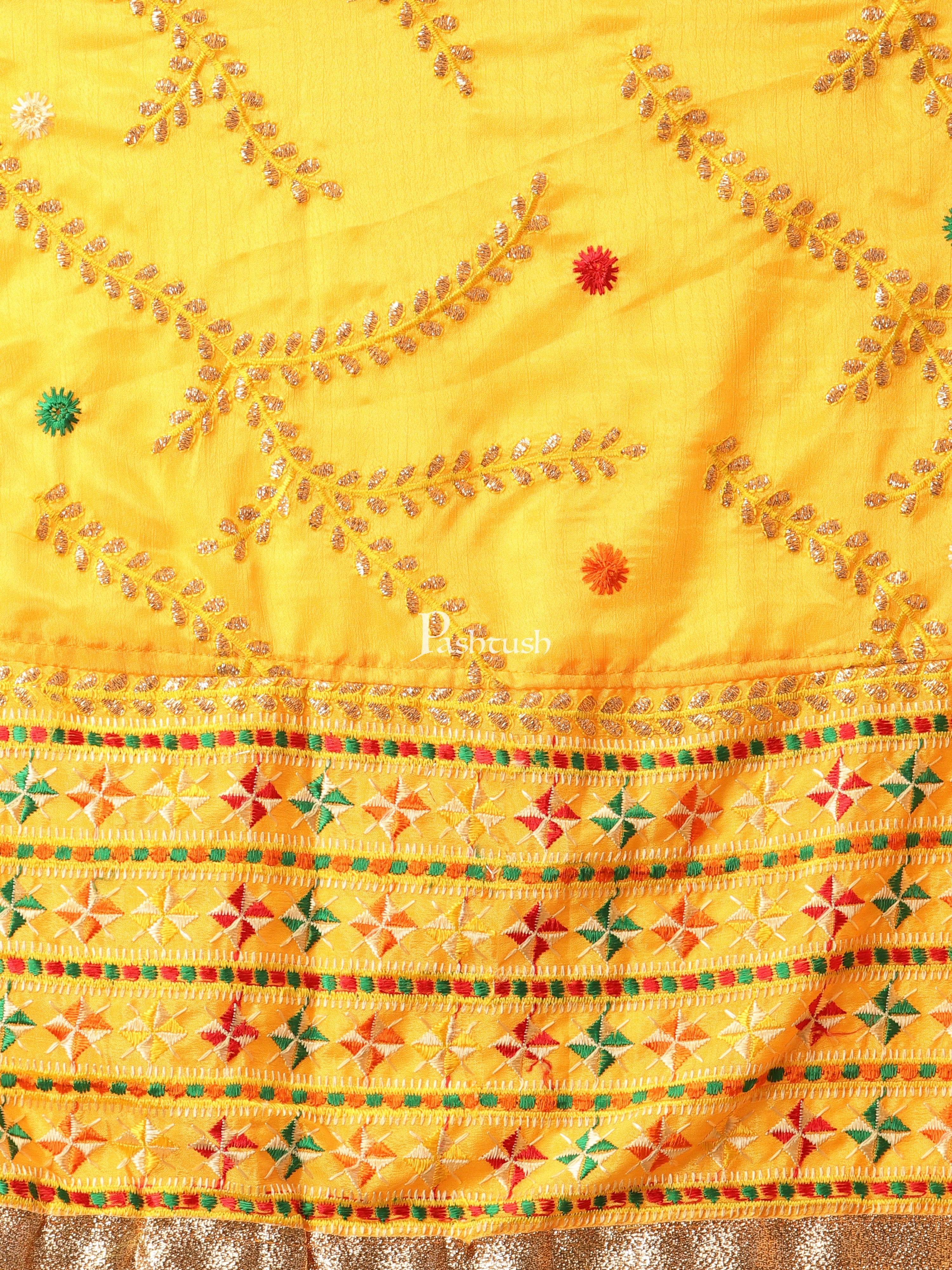 Pashtush Womens Phulkari Dupatta - Image 2