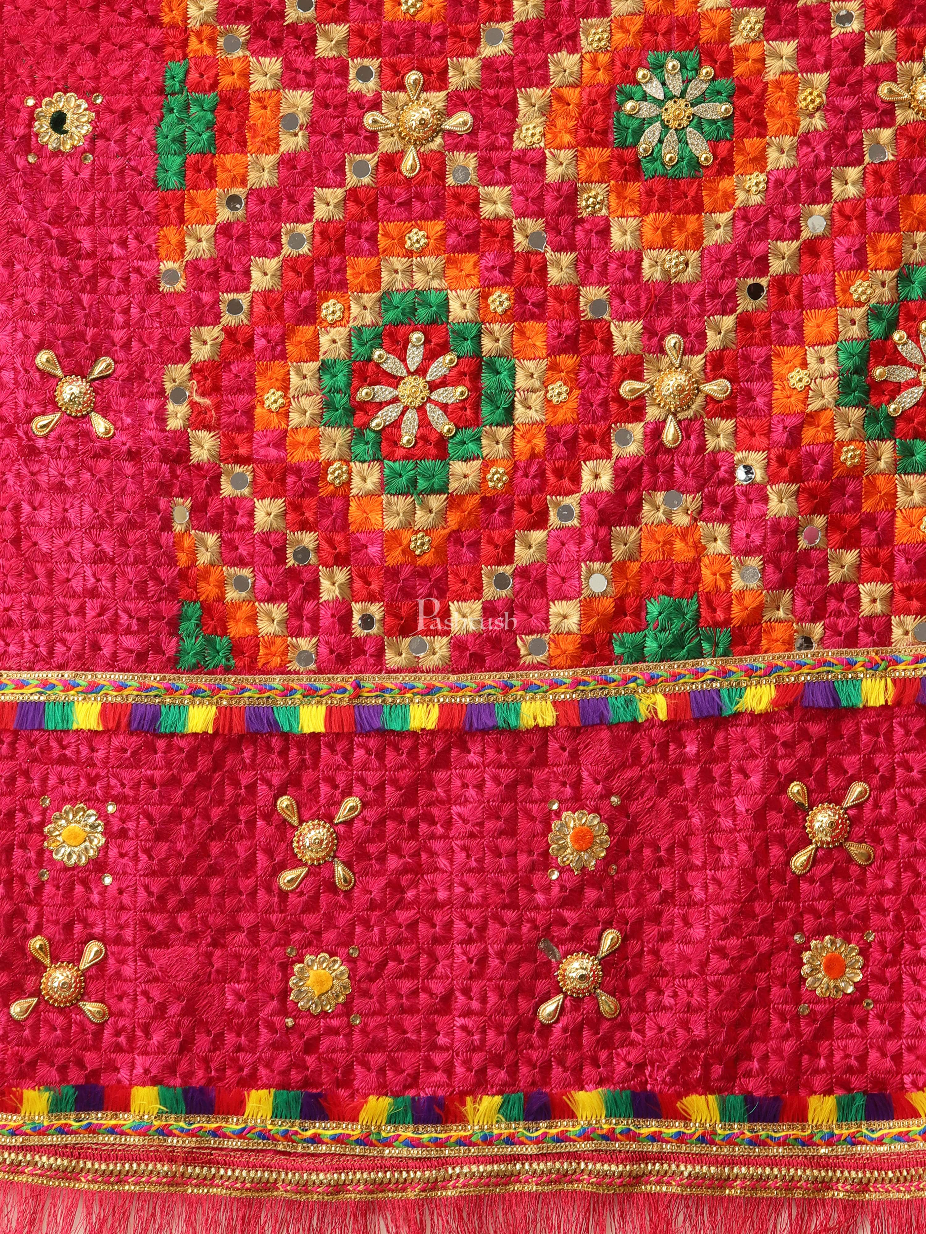 Pashtush Womens Phulkari Dupatta