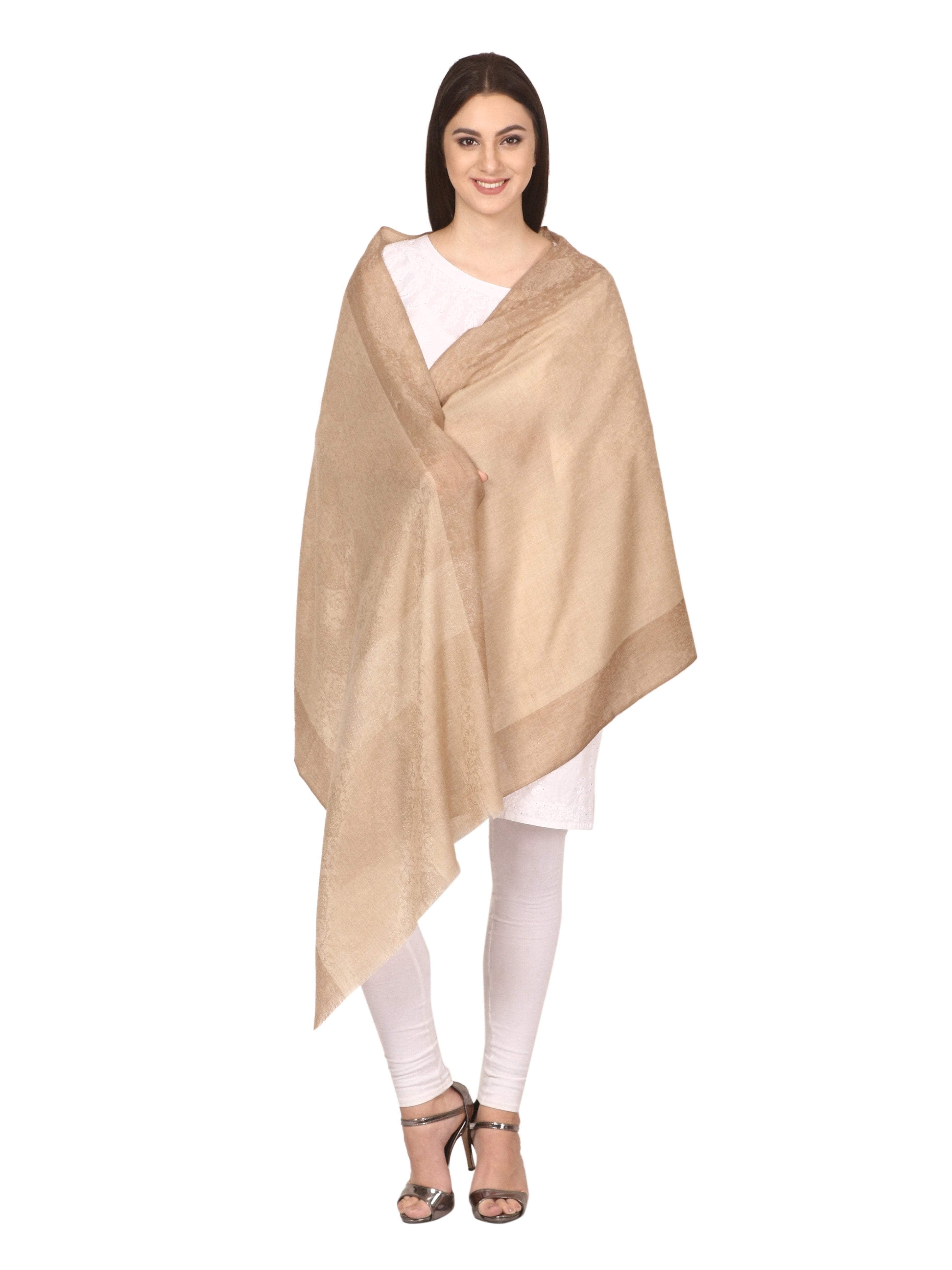 Pashtush Women'S Reversible Stole, Fine Wool Scarf (Extra Soft And Warm) - Image 4