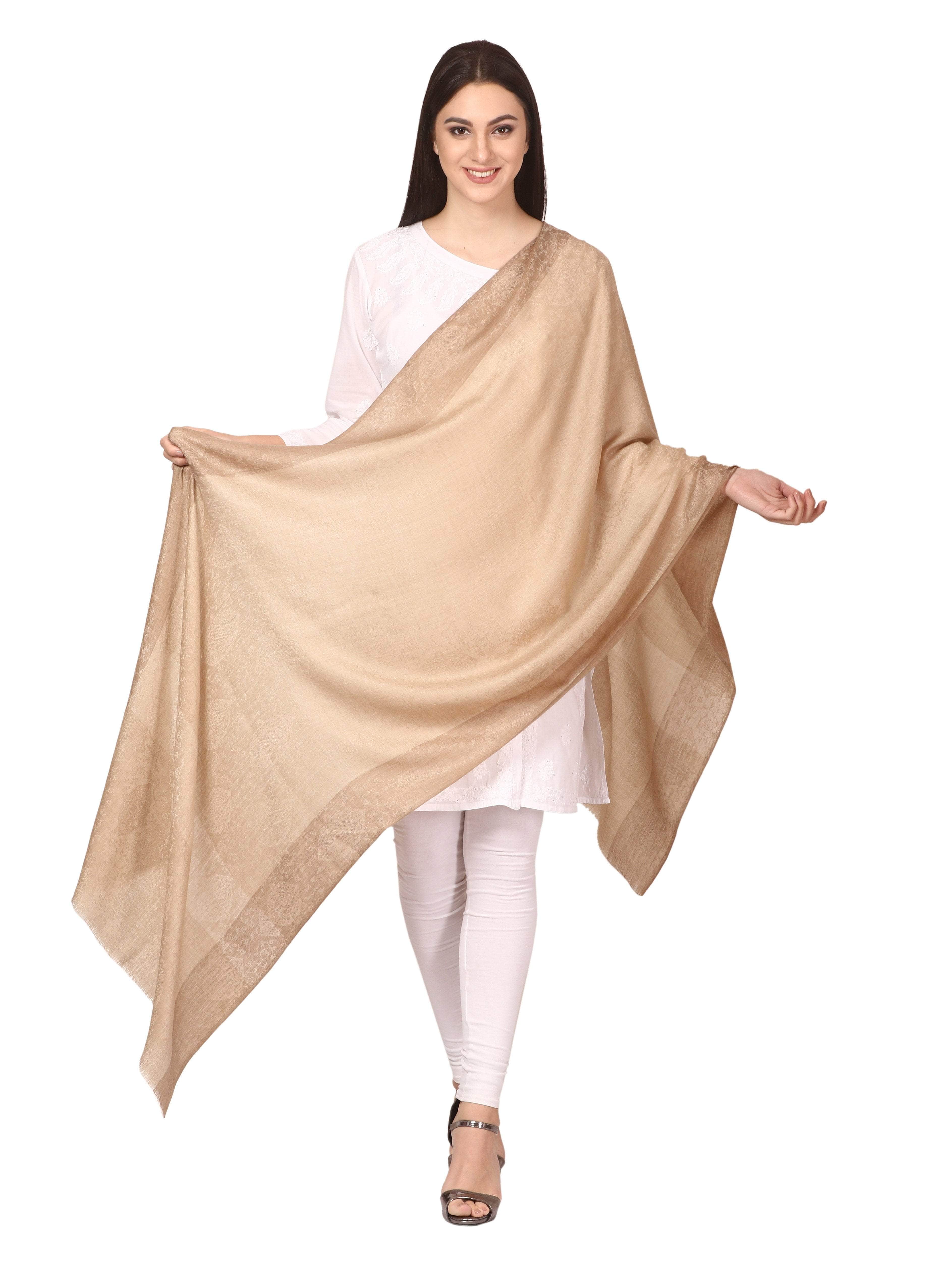 Pashtush Women'S Reversible Stole, Fine Wool Scarf (Extra Soft And Warm) - Image 6