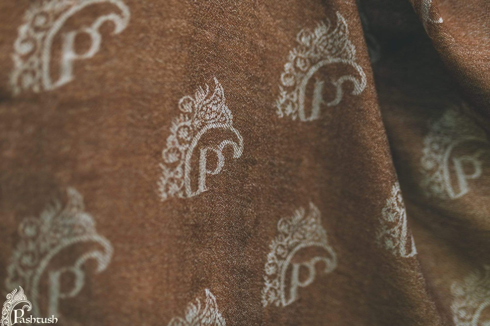 Pashtush Signature Scarf, Fine Wool Luxury Design Scarf, Stole, Weaving Design For Women - Image 7