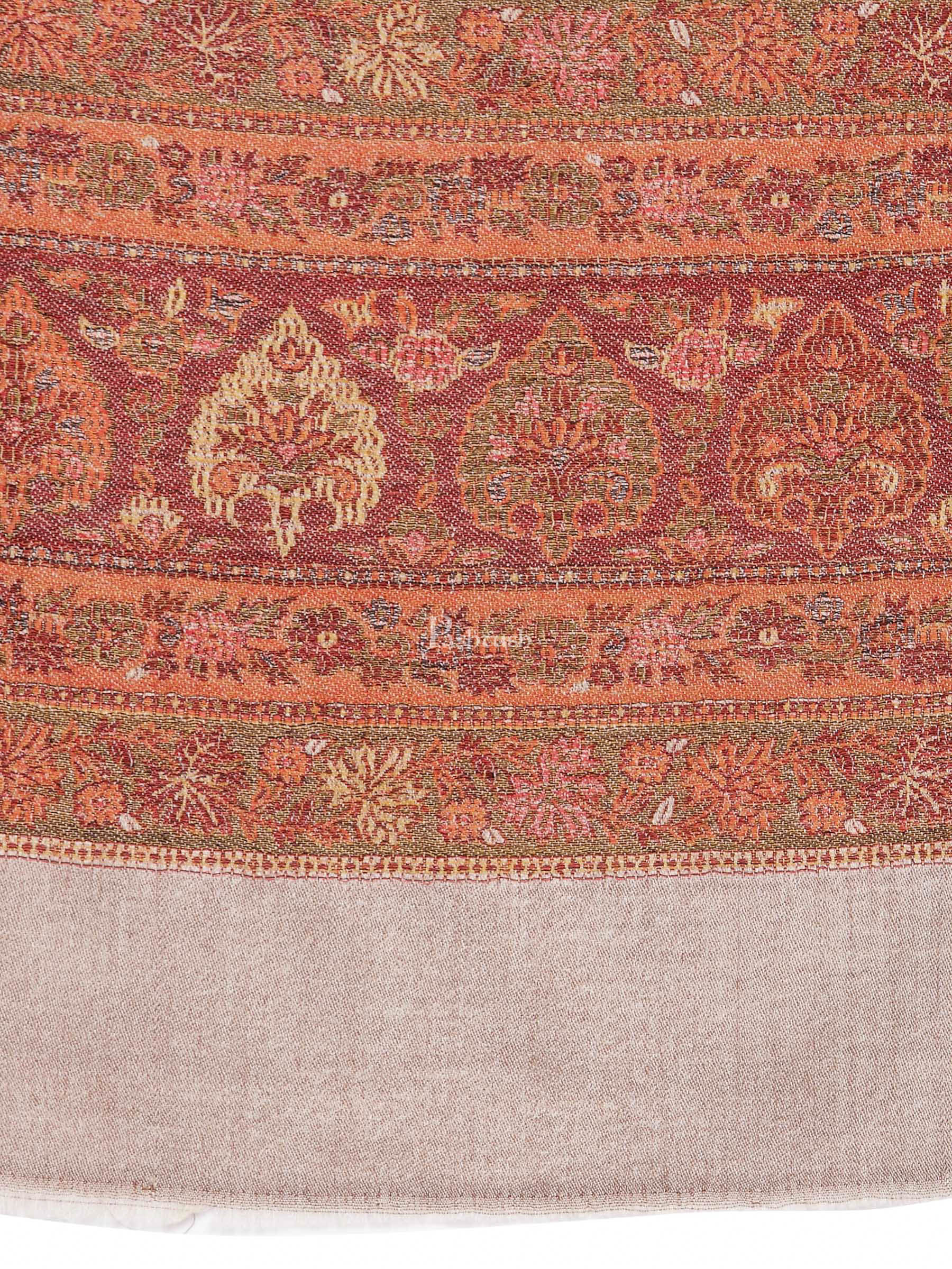 Pashtush Women'S Silk-Wool, Soft Reversible Stole - Image 2