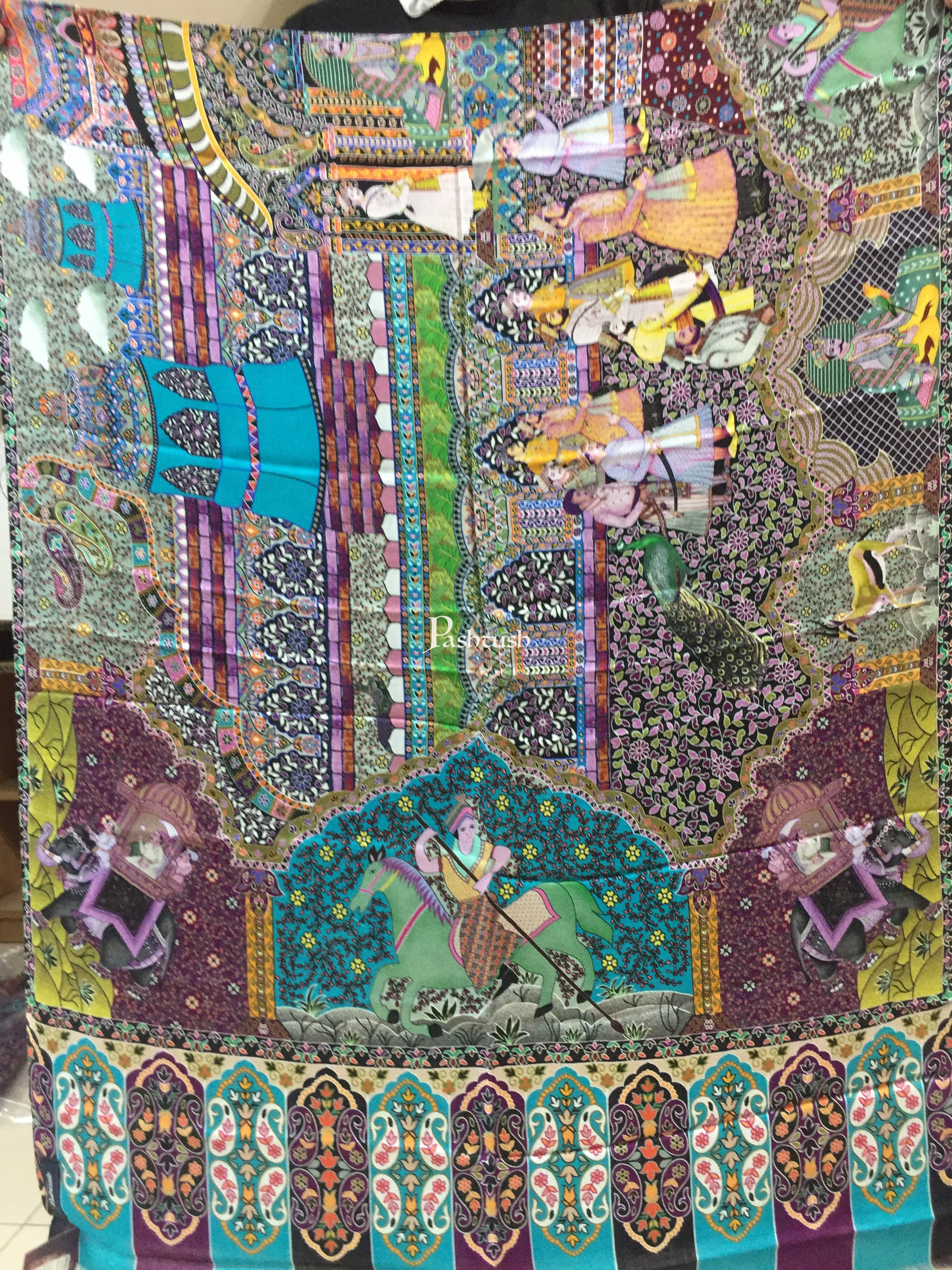 Pashtush Women'S Soft Bamboo Scarf, Casual Shawls, Stoles, Wraps (Soft Bamboo) - Darbar - Image 6