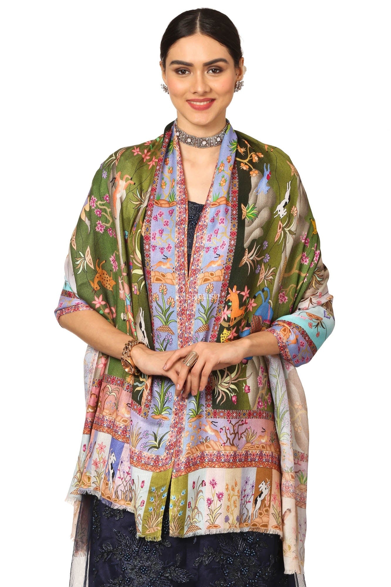 Pashtush Women'S Soft Bamboo Scarf, Casual Shawls, Stoles, Wraps (Soft Bamboo) - Shikardar - Image 5