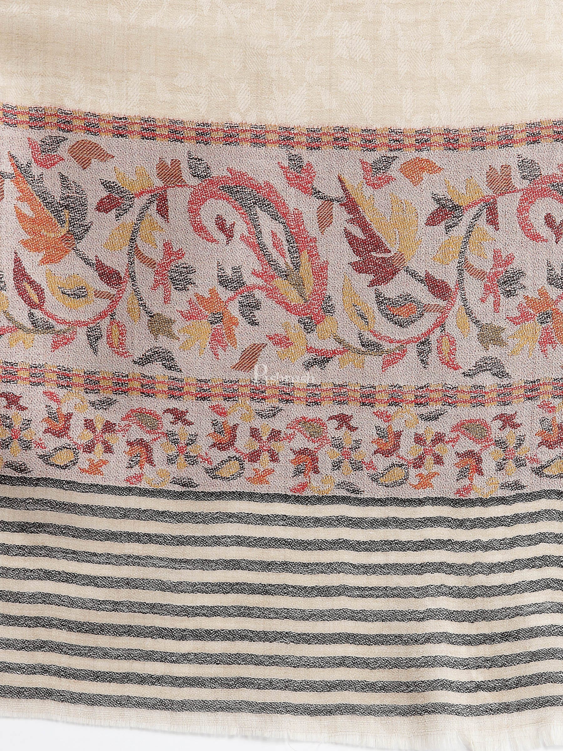 Pashtush Women'S Soft Wool Cashmere Blended Shawl, Ethnic Palla - Image 2