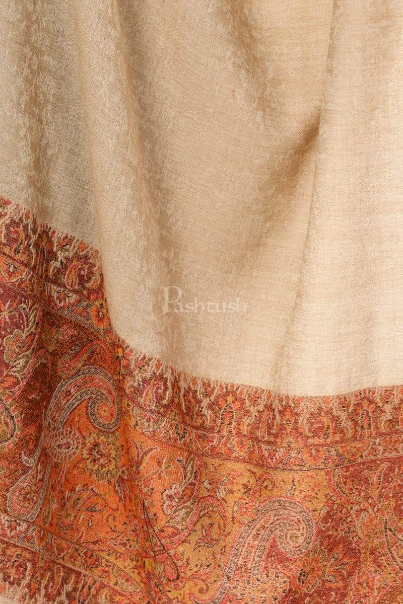 Pashtush Women'S Soft Wool, Reversible Stole Scarf - Image 6