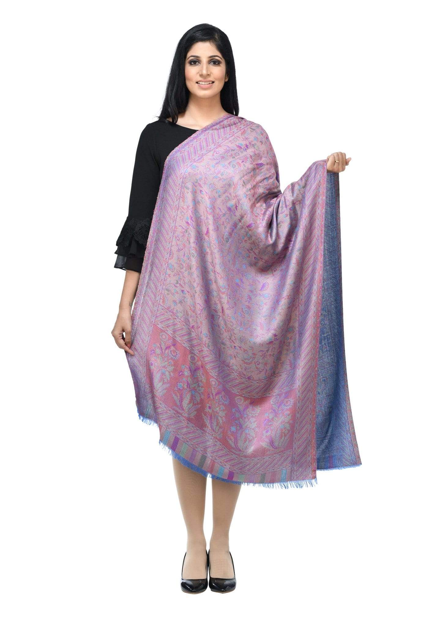 Pashwool Womens Stole, Soft Bamboo Material, Breathable, Muave